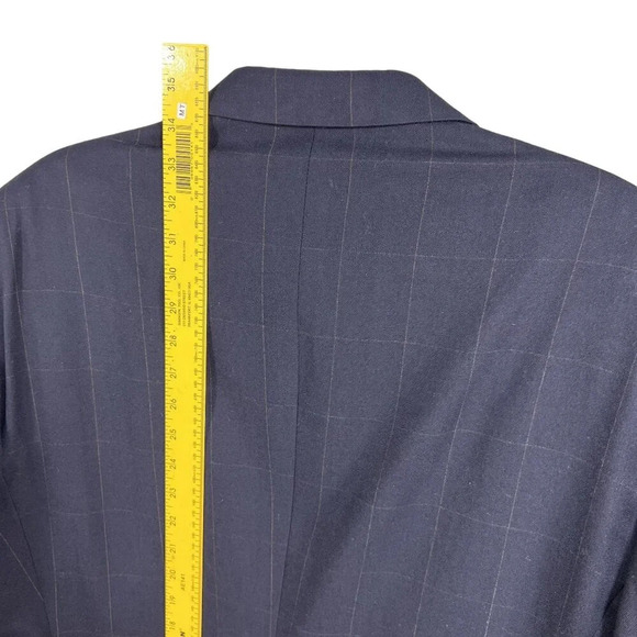 Polo University Club Ralph Lauren Mens 42L 40x Wool Suit Windowpane Quiet Luxury - Picture 9 of 16